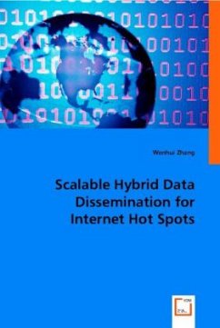 Cover Scalable Hybrid Data Dissemination for Inetrnet Hot Spots