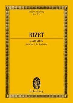 Carmen Suite No.II, Studienpartitur - Carmen Suite II