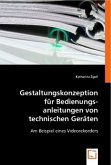 Gestaltungskonzeption für Bedienungsanleitungen von technischen Geräten