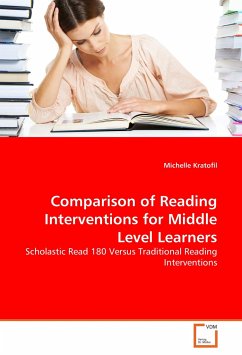 Comparison of Reading Interventions for Middle Level Learners - Kratofil, Michelle