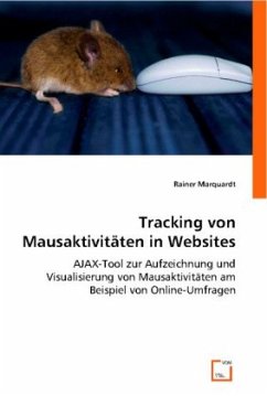 Tracking von Mausaktivitäten in Websites - Marquardt, Rainer