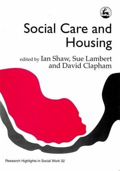 Social Work and Housing - Clapham, David; Shaw, Ian