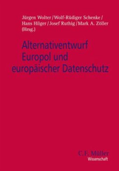 Alternativentwurf Europol und europäischer Datenschutz