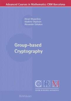 Group-based Cryptography - Myasnikov, Alexei;Shpilrain, Vladimir;Ushakov, Alexander