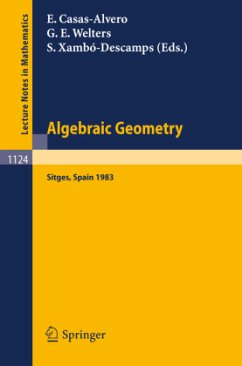 Algebraic Geometry, Sitges (Barcelona) 1983