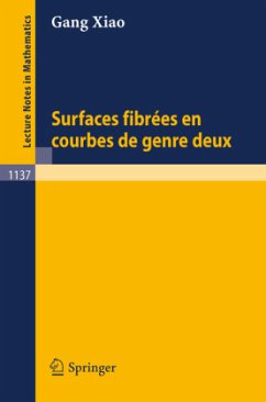 Surfaces fibrees en courbes de genre deux - Xiao, Gang