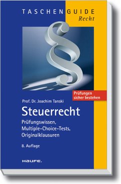 Cover Steuerrecht : Prüfungswissen, Fälle, Multiple-Choice-Tests, Originalklausuren