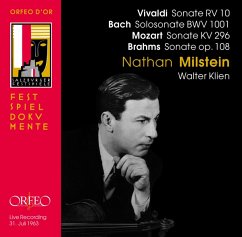 Violinsonate Rv 10/Kv 296/Op.108/Sonate Bwv 1001 - Milstein/Klien