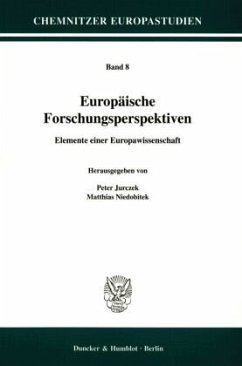 Europäische Forschungsperspektiven - Jurczek, Peter / Niedobitek, Matthias (Hrsg.)