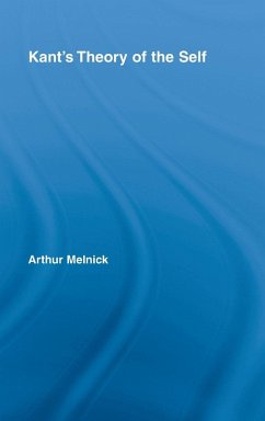 Cover Kant's Theory of the Self