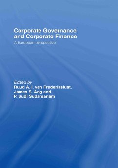 Corporate Governance and Corporate Finance - Ang, James S. / Frederikslust, Ruud A.I. / Sudarsanam, P.S. (eds.)