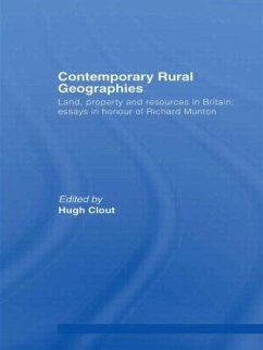 Contemporary Rural Geographies - Clout, Hugh (ed.)