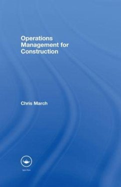 Operations Management for Construction - March, Chris