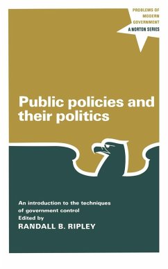 Public Policies and Their Politics - Ripley, Randall B.