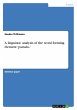 A linguistic analysis of the word... - Bild 1