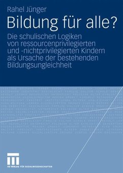 Bildung für alle? - Jünger, Rahel