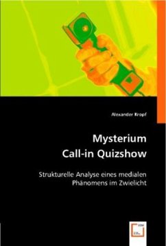Mysterium Call-in Quizshow - Kropf, Alexander