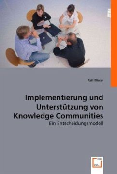 Implementierung und Unterstützung von Knowledge Communities - Ralf Meier