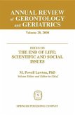 Annual Review of Gerontology and Geriatrics, Volume 20, 2000: Focus on the End of Life: Scientific and Social Issues