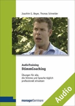 AudioTraining StimmCoaching - Beyer, Joachim G.; Schneider, Thomas