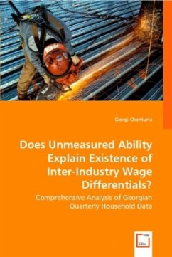 Cover Does Unmeasured Ability Explain Existence of Inter-Industry Wage Differentials?