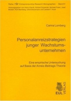 Personalanreizstrategien junger Wachstumsunternehmen - Lomberg, Carina Personalanreizstrategien junger Wachstumsunternehmen - Lomberg, Carina