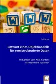 Entwurf eines Objektmodells für semistrukturierte Daten