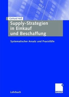 Supply-Strategien in Einkauf und Beschaffung - Heß, Gerhard