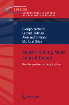 Modern Sliding Mode Control Theory - Bartolini, Giorgio / Fridman, Leonid / Pisano, Alessandro / Usai, Elio (eds.)