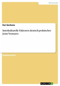 Interkulturelle Faktoren deutsch-polnischer Joint Ventures - Gerkens, Kai