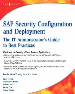 SAP Security Configuration and Deployment - Hirao, Joey