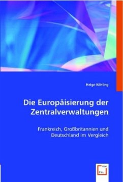 Cover Die Europäisierung der Zentralverwaltungen