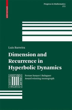 Dimension and Recurrence in Hyperbolic Dynamics - Barreira, Luis