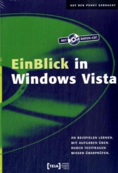 EinBlick in Windows Vista, m. CD-ROM - Hunger, Lutz; Seidel, Erik