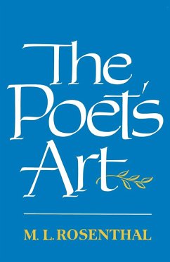 The Poet's Art - Rosenthal, M. L.; Rosenthal, Macha L.