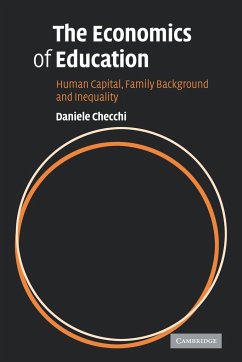 The Economics of Education - Checchi, Daniele; Daniele, Checchi