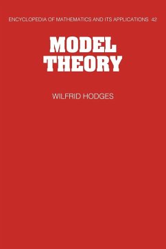 Model Theory - Hodges, Wilfrid