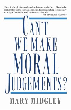 Can't We Make Moral Judgements? - Na, Na