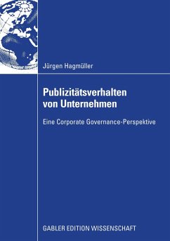 Publizitätsverhalten von Unternehmen - Hagmüller, Jürgen