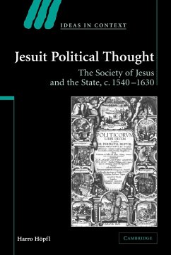 Jesuit Political Thought - H. Pfl, Harro; Hopfl, Harro