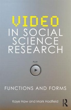 Video in Social Science Research - Haw, Kaye; Hadfield, Mark