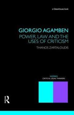 Giorgio Agamben - Zartaloudis, Thanos