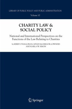 Charity Law & Social Policy - O'Halloran, Kerry;McGregor-Lowndes, Myles;Simon, Karla