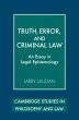 Truth, Error, and Criminal Law - Bild 1