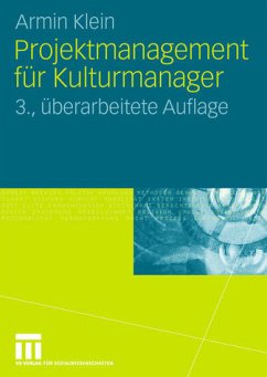 Cover Projektmanagement für Kulturmanager