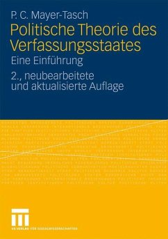 Politische Theorie des Verfassungsstaates - Mayer-Tasch, Peter Cornelius