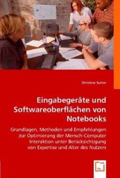 Eingabegeräte und Softwareoberflächen von Notebooks - Christine, Sutter