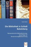 Die Bibliothek in Schloß Babelsberg