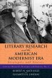 Literary Research and the American... - Bild 1