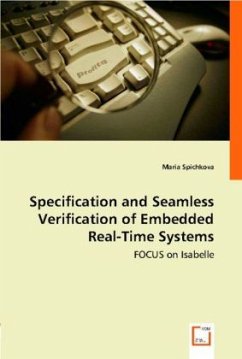 Specification and Seamless Verification ofEmbedded Real-Time Systems - Spichkova, Maria